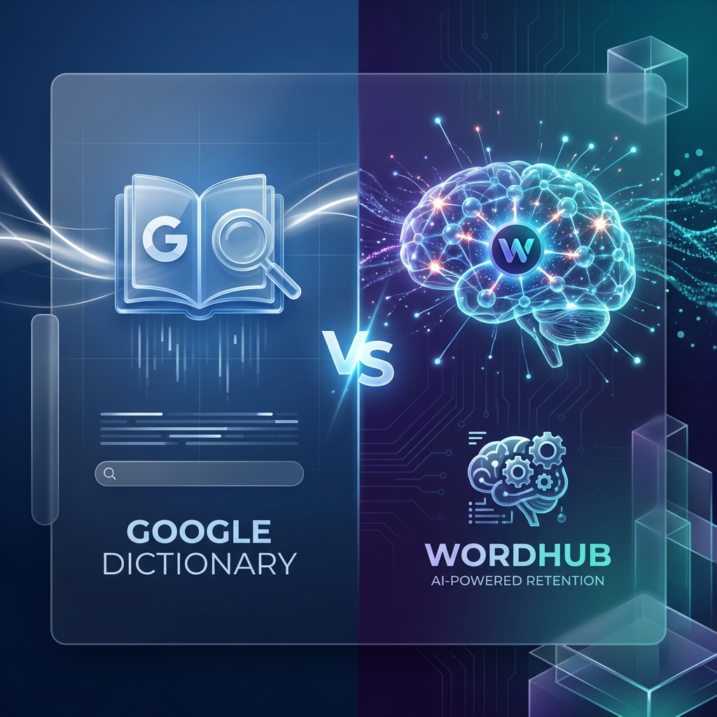 WordHub vs Google Dictionary Extension